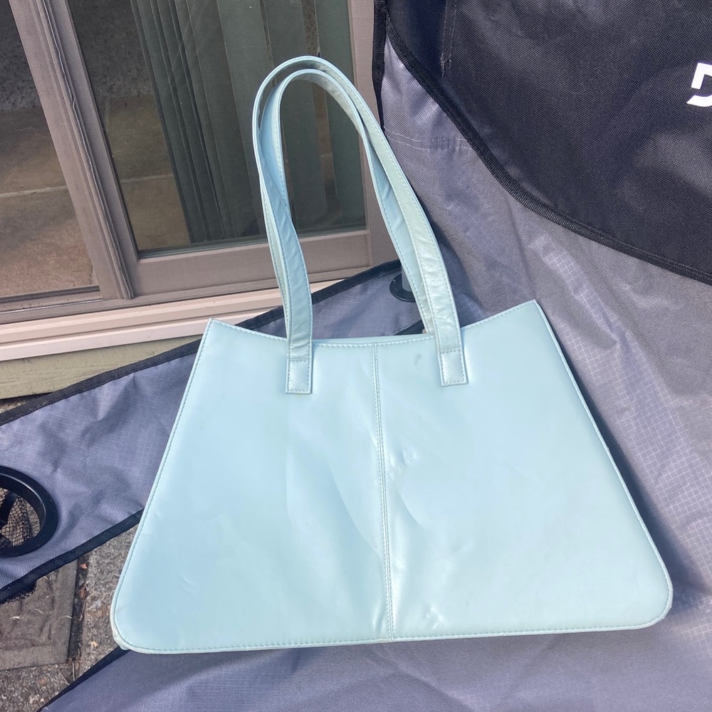 Elegant Light Blue Women's Tote Bag